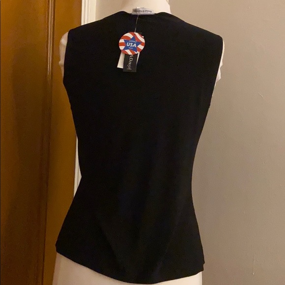 Bleeker & McDougal Black Lightweight Blouse size M - Picture 13 of 14